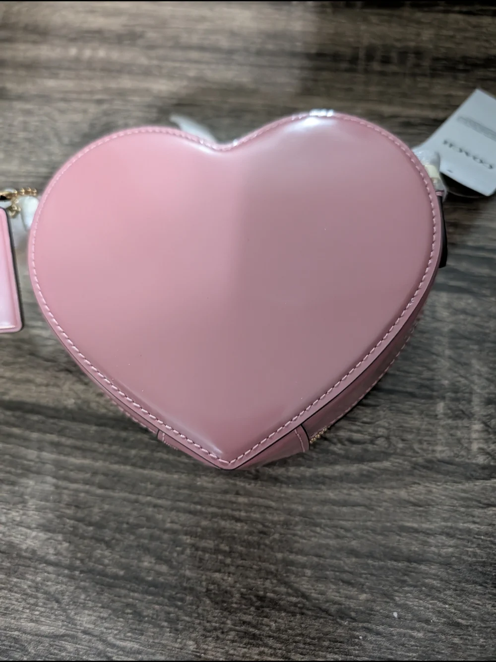 Coach Heart Crossbody Bag in Pink